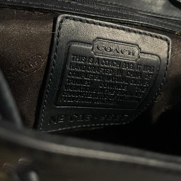 Authentic soft leather Coach back pack used a twice but still in good condition - Picture 9 of 11